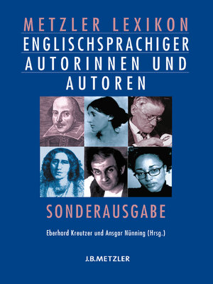 cover image of Metzler Lexikon englischsprachiger Autorinnen und Autoren